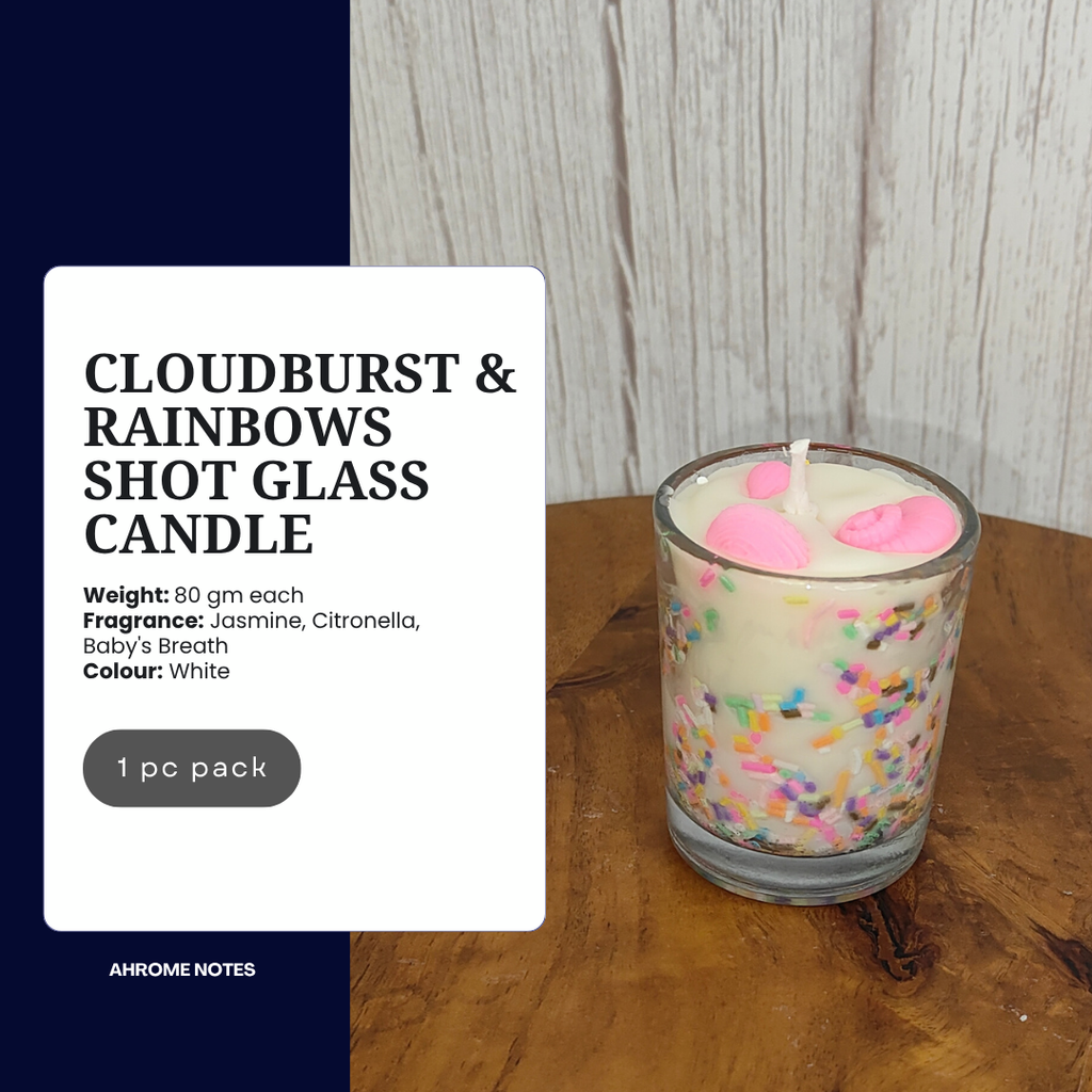 Cheerful Shot Glass Candles