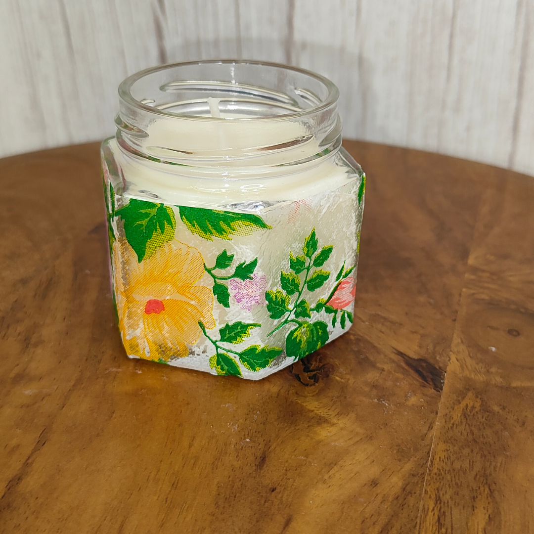 Ylang Ylang Ocean Waves Rosewood Candle – Soy Wax Candle - Set of 2