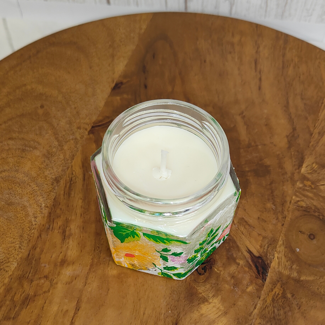 Ylang Ylang Ocean Waves Rosewood Candle – Soy Wax Candle - Set of 2