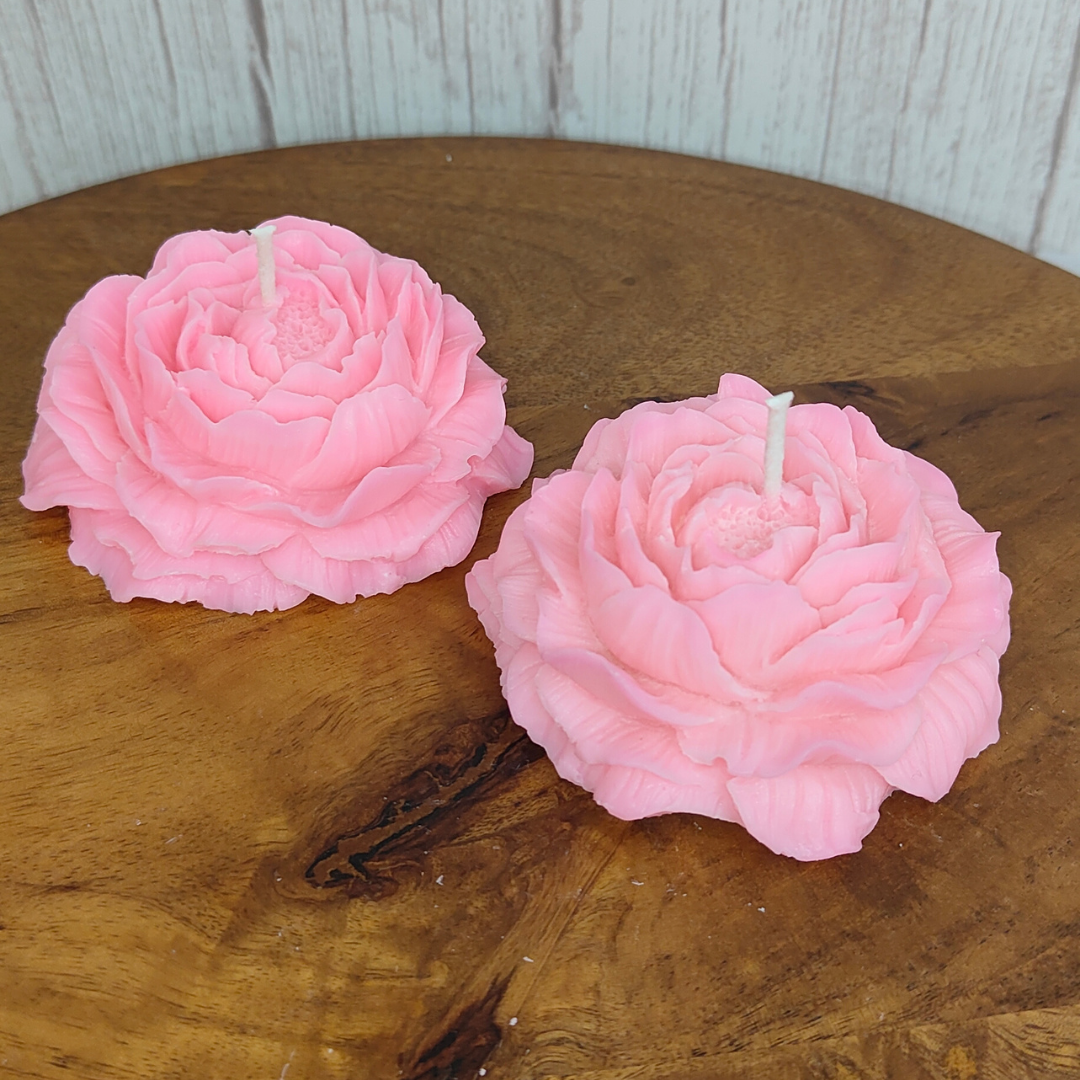 Big Peony Candle - Peony & Vetiver Scent